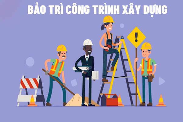 Bảo trì định kỳ công trình dân dụng và công nghiệp.